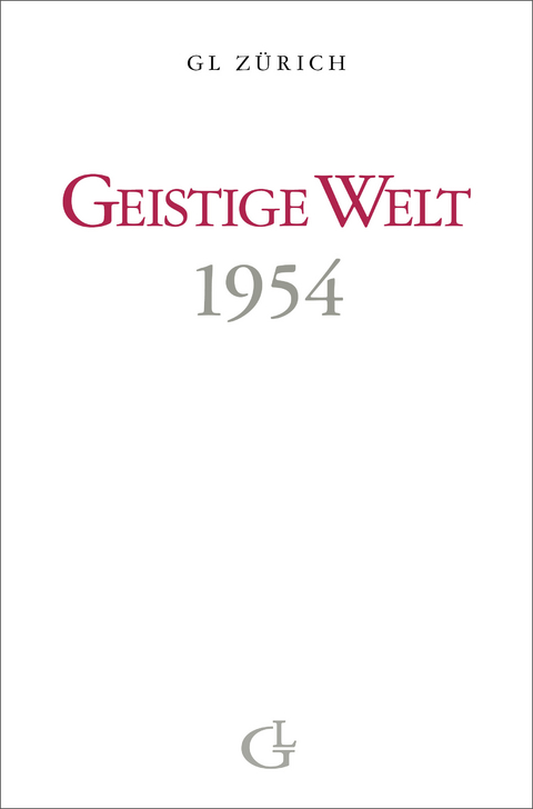 Geistige Welt 1954 - Beatrice Brunner