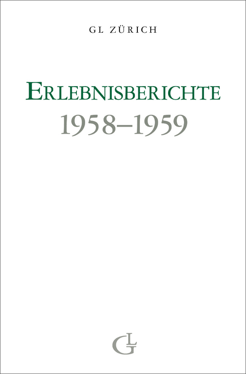 Erlebnisberichte 1958-1959 - Beatrice Brunner