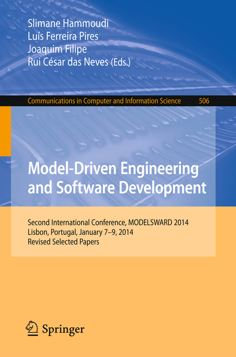 Model-Driven Engineering and Software Development - 