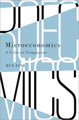 Microeconomics - Ben Fine