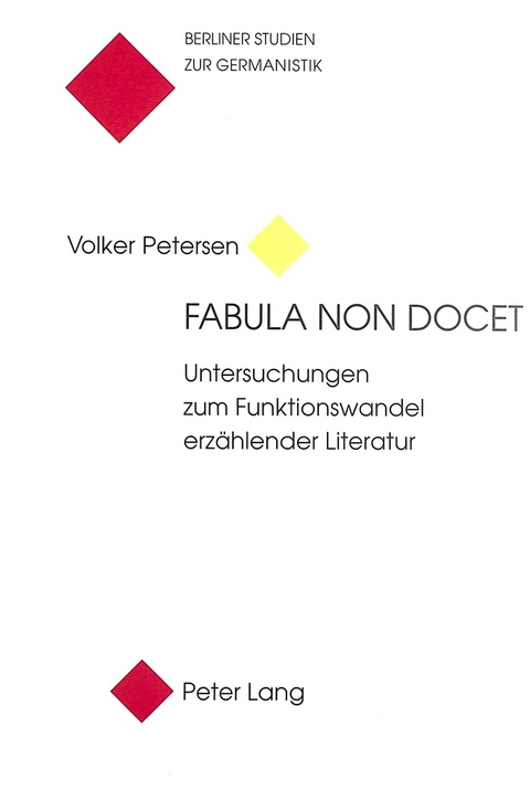 Fabula non docet - Volker Petersen