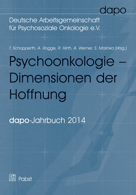 Psychoonkologie – Dimensionen der Hoffnung - 