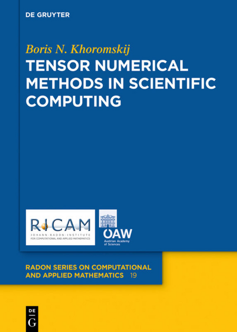 Tensor Numerical Methods in Scientific Computing - Boris N. Khoromskij