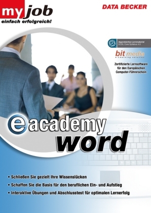 e-academy word, CD-ROM