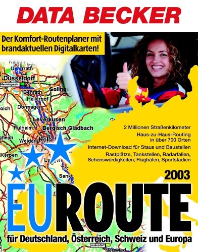 Eu-Route 2003 für Deutschland und Europa, 2 CD-ROMs