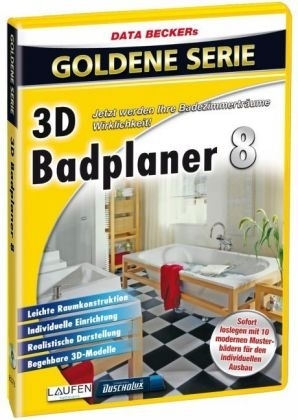 3D Badplaner 8, 1 DVD-ROM