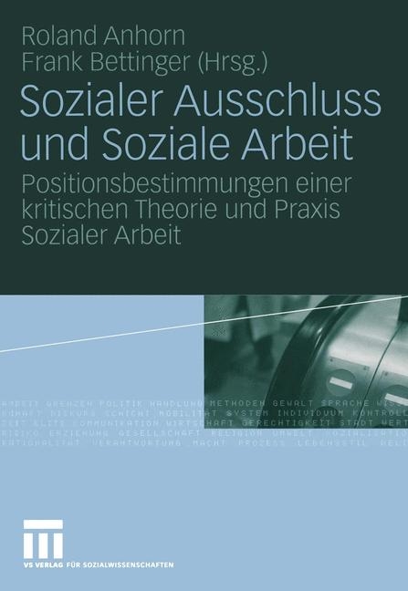 Sozialer Ausschluss und Soziale Arbeit - 