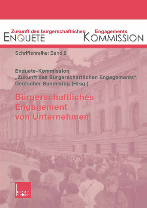 Bürgerschaftliches Engagement von Unternehmen - 