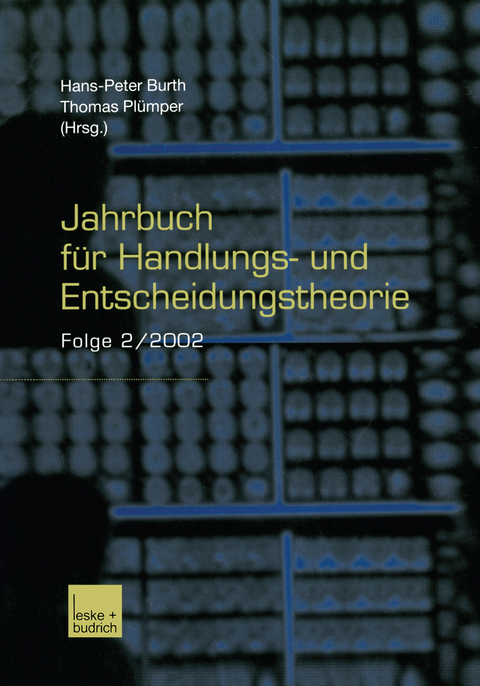 Jahrbuch für Handlungs- und Entscheidungstheorie - 