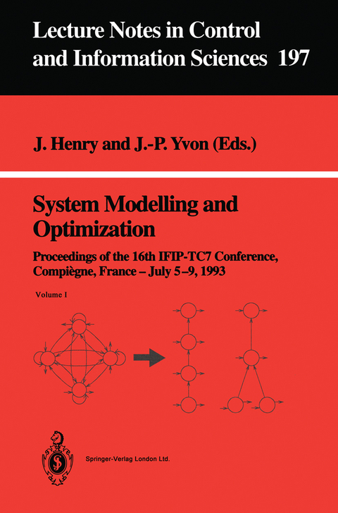 System Modelling and Optimization - 