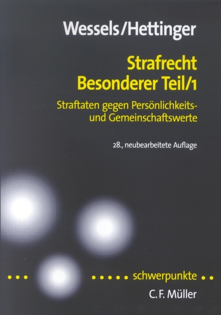 Strafrecht Besonderer Teil 1 - 