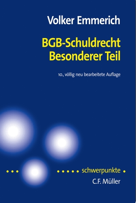 BGB-Schuldrecht Besonderer Teil - Volker Emmerich