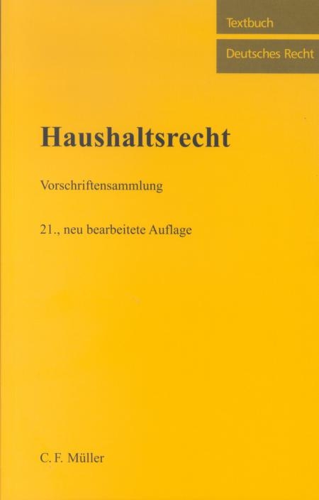 Haushaltsrecht - 