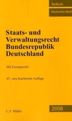 Staats- und Verwaltungsrecht Bundesrepublik Deutschland - 