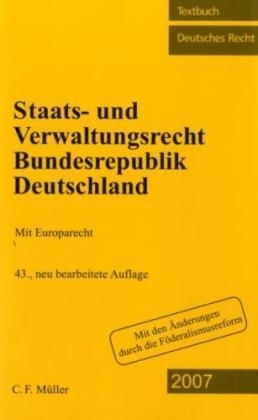 Staats- und Verwaltungsrecht Bundesrepublik Deutschland - 