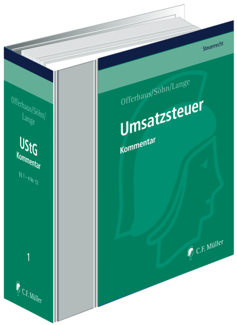 Umsatzsteuer - Egid Baumgartner, Tobias Bender, Franz Bielefeld, Karl Blesinger, Matthias Burbaum, Michael Busch, Martin Fliedner, Susanne Grawe, Peter Handzik, Carl-Ulrich Hildesheim, Carsten Höink, Daniel Kaiser, Felix Magnus Kessens, Jan-Hendrik Kister, Harald Kossack, Verena Kulmsee, Hans-Friedrich Lange, Kunigunde Maier, Wilhelm Markert, Berthold Meyer, Gerhard Michel, Otfried Michl, Alois Th. Nacke, Frank van van Nahmen, Helmut Nieuwenhuis, Matthias Oldiges, Steffen Gregor Rauch, Harald Schießl, Manfred Schmid, Thomas Waza, Wilhelm Westenberger, Oliver Zugmaier