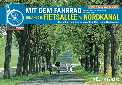 Mit dem Fahrrad entlang der Fietsallee am Nordkanal - 