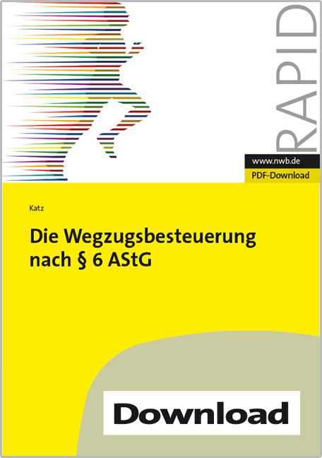 Die Wegzugsbesteuerung nach § 6 AStG - Thomas Katz