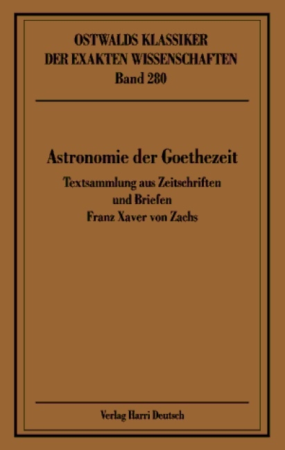 Astronomie der Goethezeit - 