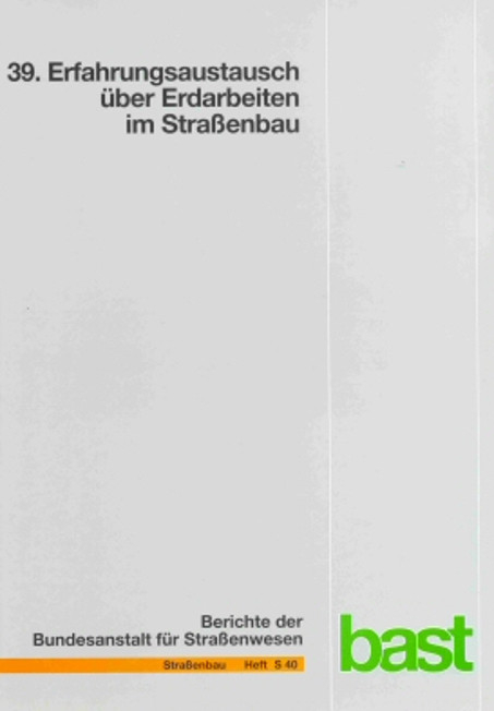 Erfahrungsaustausch über Erdarbeiten im Strassenbau - 