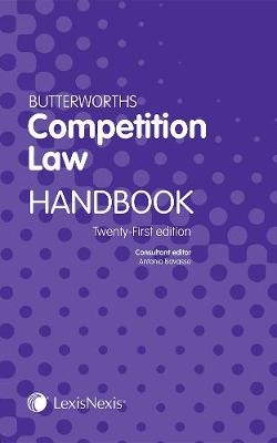 Butterworths Competition Law Handbook - 