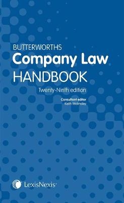 Butterworths Company Law Handbook - Keith Walmsley