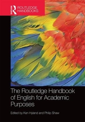 The Routledge Handbook of English for Academic Purposes - 