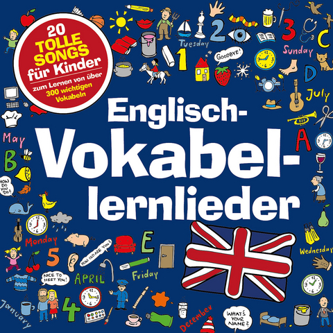 Englisch-Vokabellernlieder, 1 Audio-CD -  Marie &  Finn