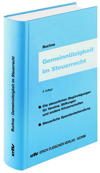 Gemeinnützigkeit im Steuerrecht - Johannes Buchna