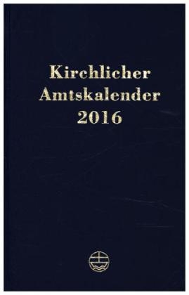 Kirchlicher Amtskalender 2016 – blau - 