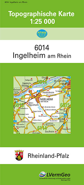 TK25 6014 Ingelheim am Rhein -  Landesamt für Vermessung und Geobasisinformation Rheinland-Pfalz