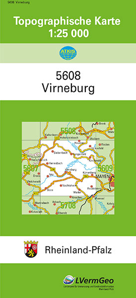 TK25 5608 Virneburg -  Landesamt für Vermessung und Geobasisinformation Rheinland-Pfalz