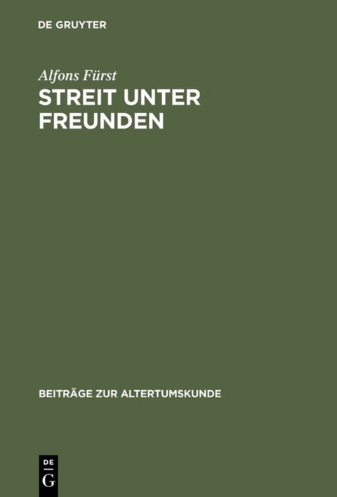 Streit unter Freunden - Alfons Fürst