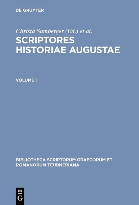 Scriptores historiae Augustae - 