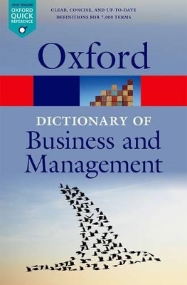 A Dictionary of Business and Management - 