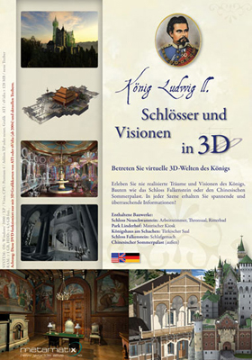 König Ludwig II. - Schlösser und Visionen in 3D /König Ludwig II. - Castles and Visions in 3D - 3D RealityMap