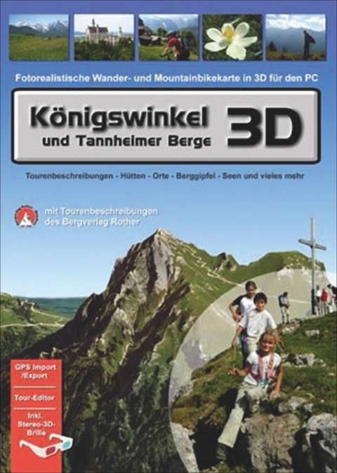 Königswinkel und Tannheimer Berge 3D