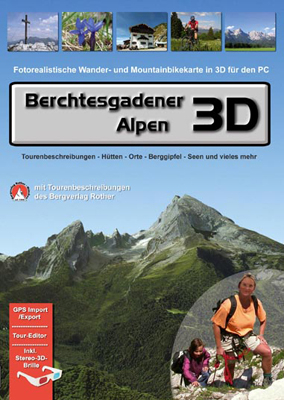 Berchtesgadener Alpen 3D - 3D RealityMap