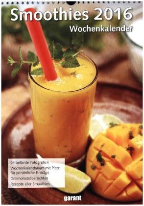 Wochenkalender Smoothies 2016