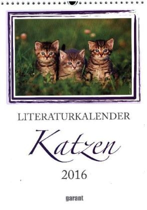 Wochenk. Literaturkalender Katzen 2016