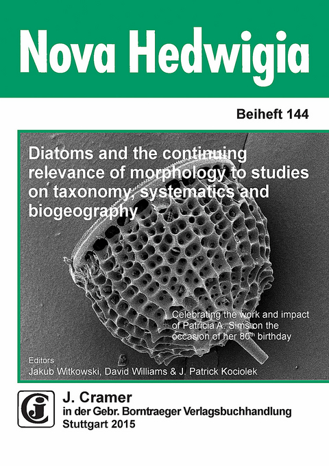 Diatoms and the continuing relevance of morphology to studies on taxonomy, systematics and biogeography - 