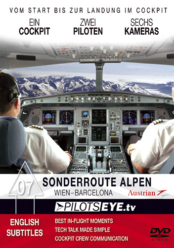 PilotsEYE.tv - Sonderroute Alpen - Wien-Barcelona - DVD - 