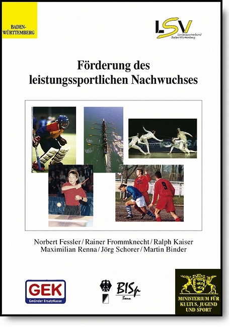 Förderung des leistungssportlichen Nachwuchses - Norbert Fessler, Rainer Frommknecht, Ralph Kaiser, Maximilian Renna, Jörg Schorer, Martin Binder