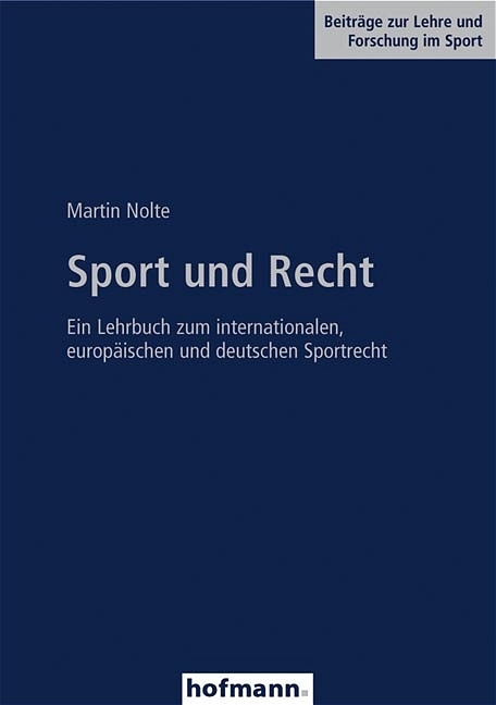 Sport und Recht - Martin Nolte