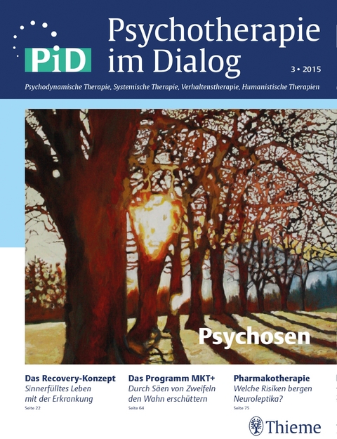 Psychotherapie im Dialog - Psychosen