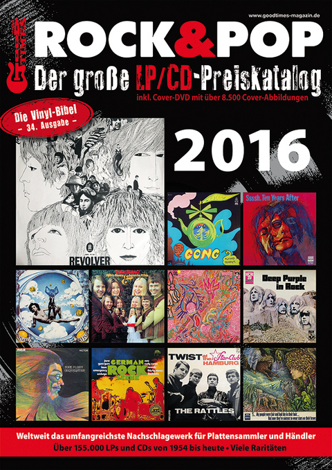 Der große Rock & Pop LP / CD Preiskatalog 2016 - Martin Reichold