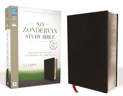 NIV Zondervan Study Bible, Bonded Leather, Black