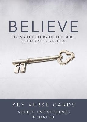 Believe Key Verse Cards: Adult/Student -  Zondervan Publishing