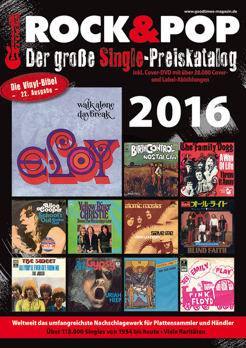 Der große Rock & Pop Single Preiskatalog 2016 - Martin Reichold