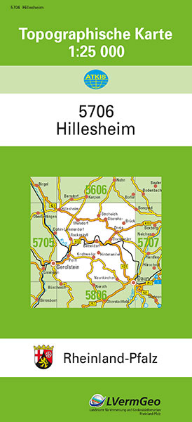 TK25 5706 Hillesheim -  Landesamt für Vermessung und Geobasisinformation Rheinland-Pfalz